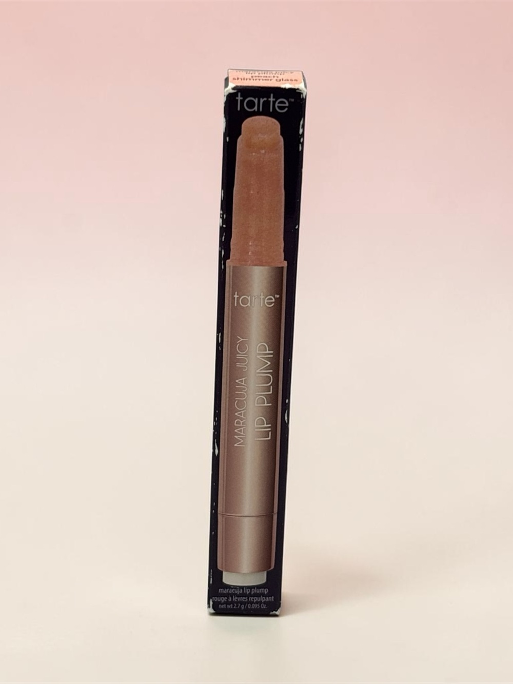tarte Maracuja Juicy Lip Plump - Peach Shimmer Glass